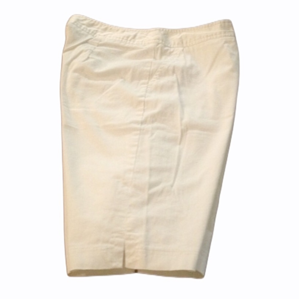 White Bermuda Shorts